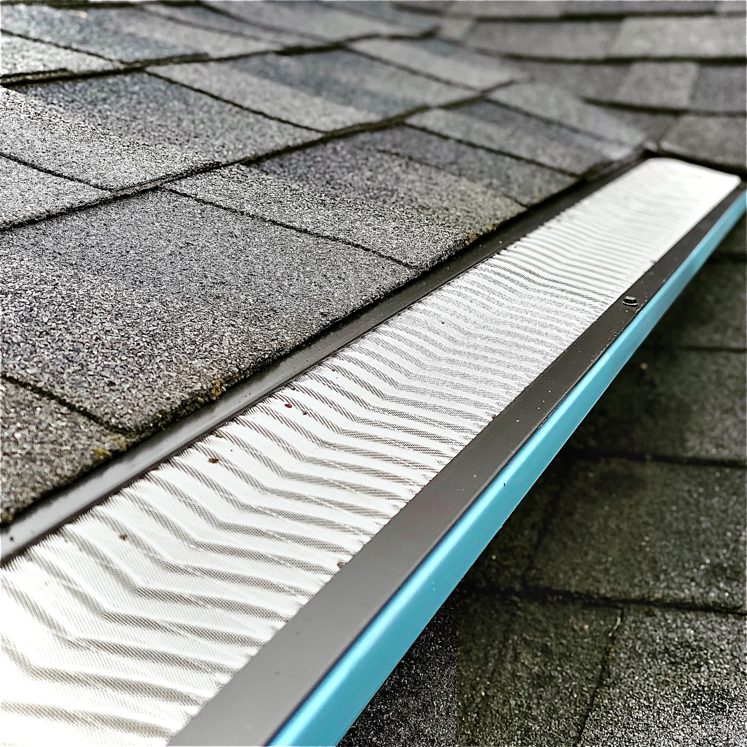 Custom downspout collector with metal channel drainage, Hazel Dell WA area